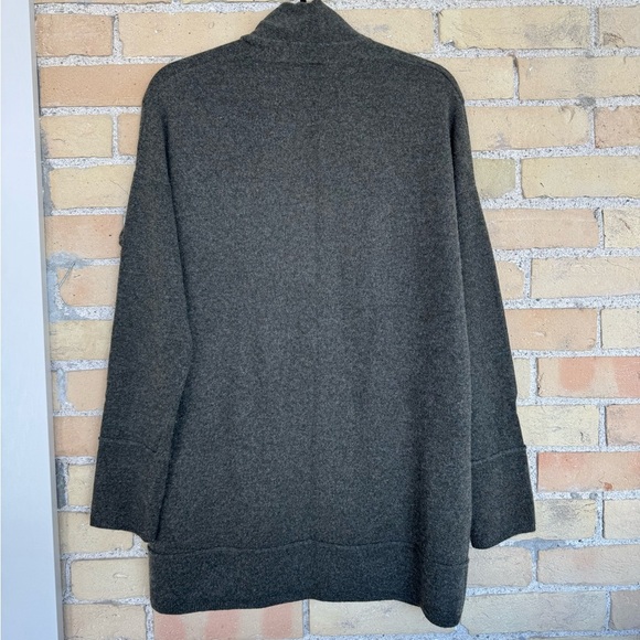 Repeat Silver Edition Mossy Green Sweater - Picture 3 of 3